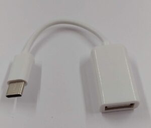 Adaptador tipo C macho para USB fêmea